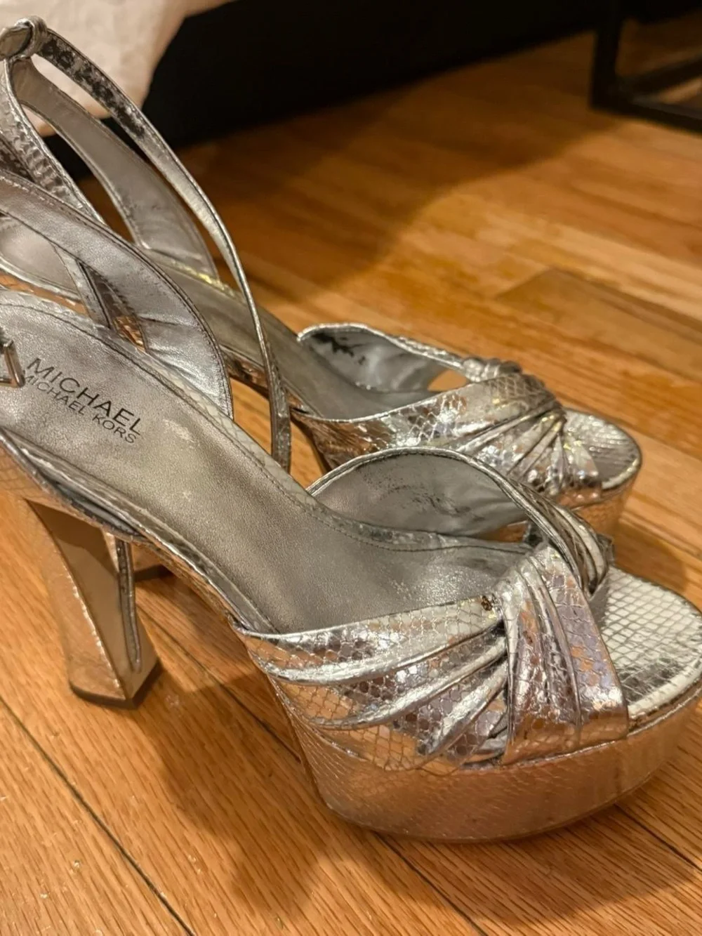 Michael Kors shimmering metallic